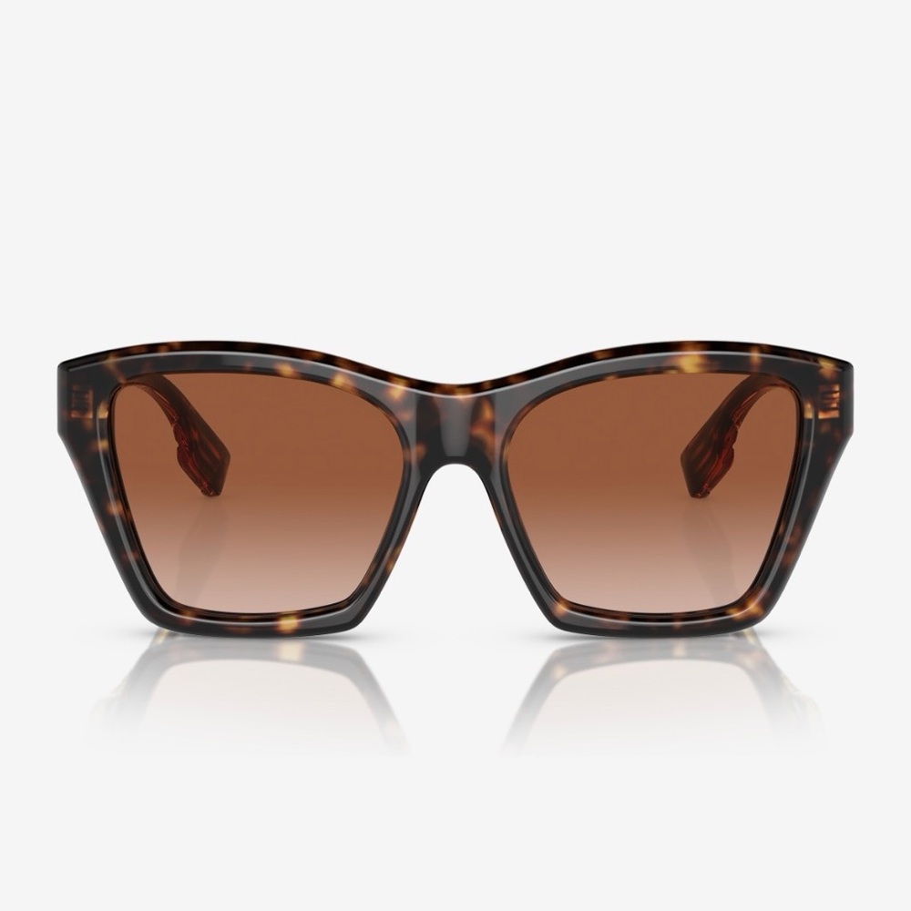 Burberry 54mm Brown Gradient Square Sunglasses
